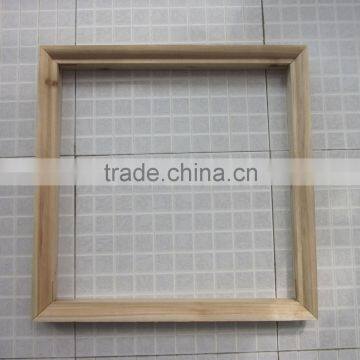 pine or Fir wooden frame and deep edge