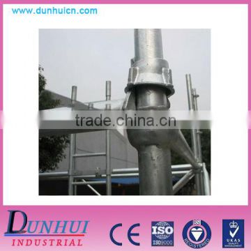 Hot dip galvanized cuplock scaffolding system