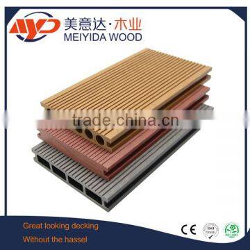 good quality Wood Plastic Composite Decking/ good price wpc crack-resistant decking