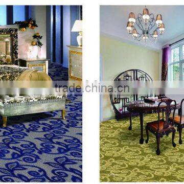 Organic high quality tufted hotel room tufted carpet