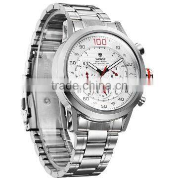 2015 WEIDE Relojes De Marca Masculino Auto Date Day Week Stainless Steel Band Clock Men Watches WH3311-4C photo-5