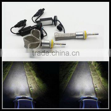 Super Bright 9600LM 12-24v h11 40w Led Headlight Bulb for toyota for honda car H11 auto led headlight auto head lamp replacement