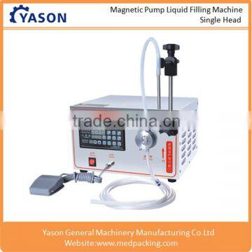 Single Head Magnetic Gear Pump Liquid Filling Machine 5ML to Unlimited