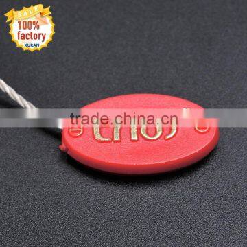 lock cord tag string seal tag for garment