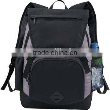 Black 600D Sport Laptop Backpack