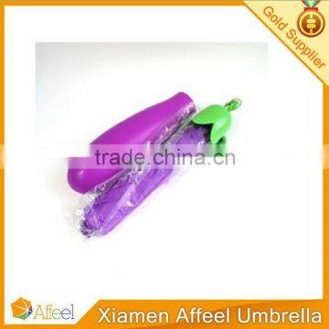 new product eggplant carrots folding umbrella
