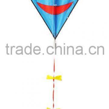 smiley diamond kite