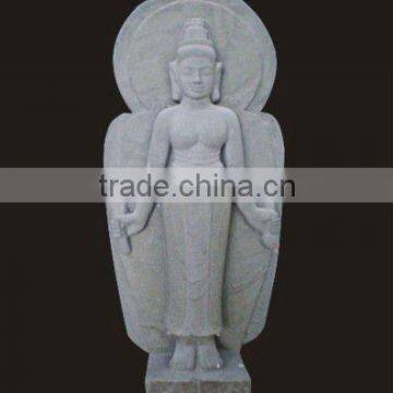 Laksmi Hindu gods stone relief DSF-CP039