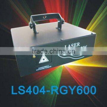 RGY three colors by scanner DMX laser light for 600mW