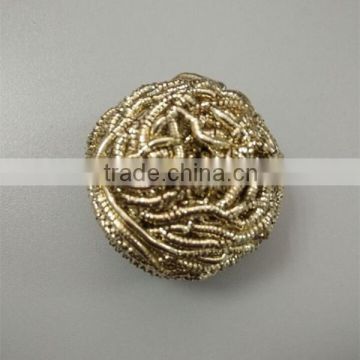 Newest new products hot stainless steel pan bronze scourers