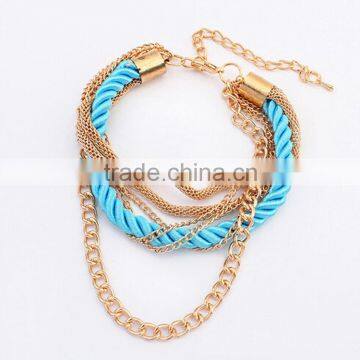 >>>2015 Hot Sale European American Style Bracelets Fashion Women Bracelet Handmade Multilayer Bracelet photo-3
