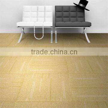 PP Yarn Pvc Backing Striped Carpet Tile Price