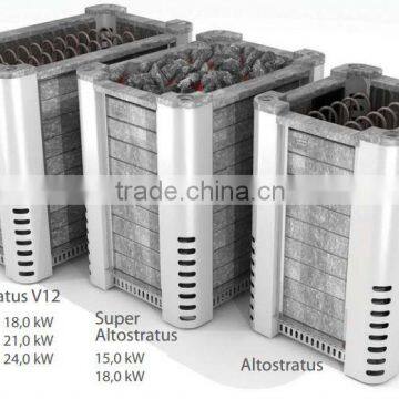 Soapstone and Stainless Steel Combination Electric Sauna Heater
