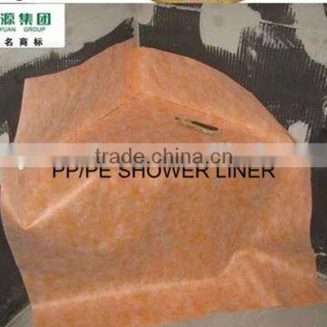 Manufacturer: Orange or Purple 0.6mm PP/PE Shower Wall Liner Waterproof Membran photo-3