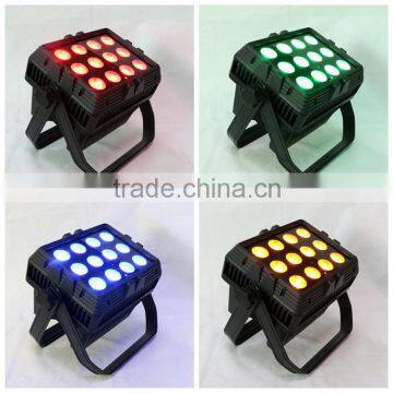 12 x 15W rechargeable battery optional led outdoor par light