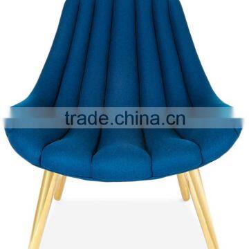 Jonathan adler brigitte navy lounge chair