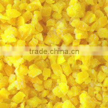 IQF Yellow Pepper Diced with good quality for sale