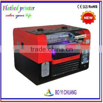 Factory cost a3 color cheap wood glass metal printer