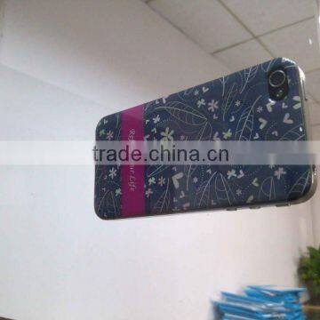 epoxy skin sticker with conglutination ability for iphone 5/ galaxy S3