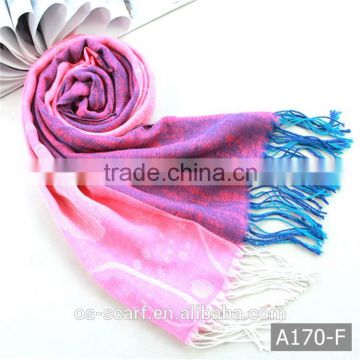 A170 Hot sell delicate multicolor shawls for dresses for girls