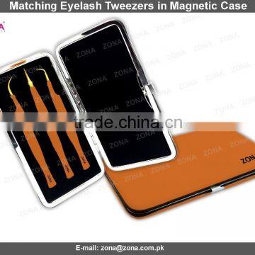 Magnetic Case Eyelash Extension Tweezers / Get Matching Kits Under Your Brand Name From ZONA photo-5
