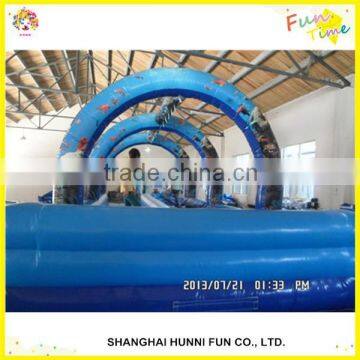 EN14960 New designed inflatable slide obstacle course,inflatable obstacle slide