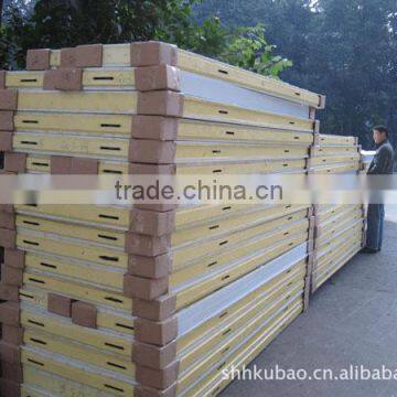 Double color steel plate 100mm Surface thickness0.326