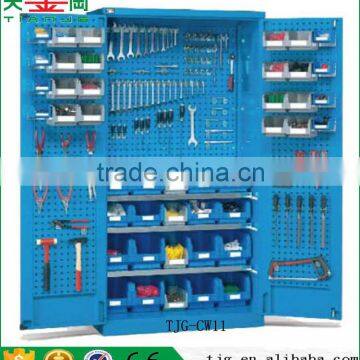 TJG-CW10 Taiwan Industrial Storage Cabinets Steel Metal Structure With 2 Doors For Garage Factory photo-4