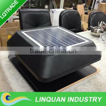 14 inch 15W fixed solar panel solar powered attic fan