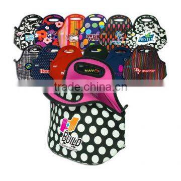 Neoprene lunch tote