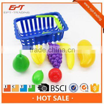 Pretend play plastic kitchen food toys fruit toy set