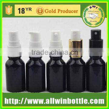 glass bottles cosmetic packaging glass dropper bottle for lotion pump cap