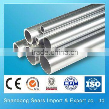 corrugated galvanized steel culvert pipe/ as welded galvanized pipe STPG42