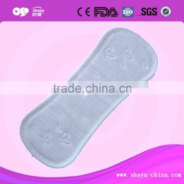 OEM embossed customized panty liners in bulk