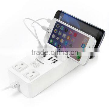 4 Port Plastic Mini Fast Charging Hub photo-2