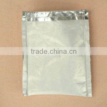 Logo Printing Resealable Drawstring Metallic Foil Coffee Pouch