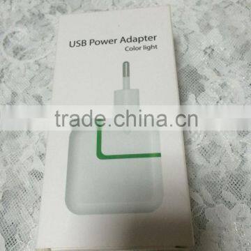 Travel dual usb 5V usb charger adapter for iPhone,Samsung, iPad ,Tablet, iPod,Camera,GPS and more