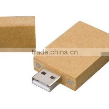 Natural Usb Wooden with Customized Logo