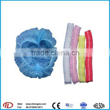 hairdressing medical dustproof anti-static bouffant non woven cap