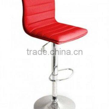 padded mid height bar stool PU Leather Kitchen Bar Stool