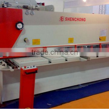 Cnc sheet metal shearing machine 2016 factory price QC11K 8X3200 hydraulic cutter machine