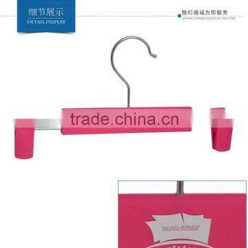 Colored Rubber Plastic Bottom Pants Hangers photo-5