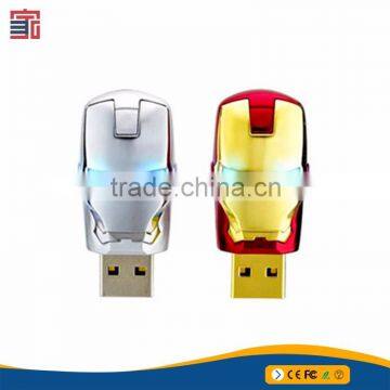 USB Flash Drive 16GB U Disk Gift Metal Crystal Pen Drive