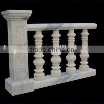 Cheap marble balustrade with balcony railing designs