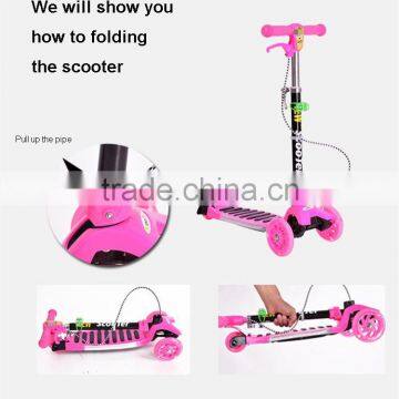 Mini Micro Adjustable 3 Wheels Children Scooter/children Mini Kick Scooter 3 Wheel photo-5