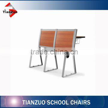 Aluminum school desk and chairs