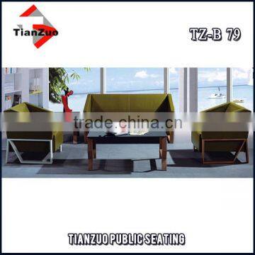 Comfortable green color leisure living room sofa