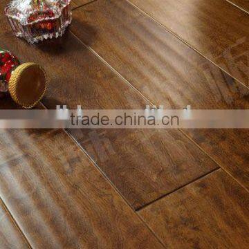 rustic handsraped birch wood flooring