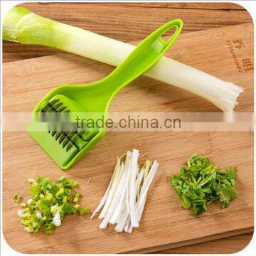 Manual Green Onion Chopper Slicer Garlic Coriander Cutter / Onion Cutter Onion Slicer / Vegetable Onion Chopper photo-3