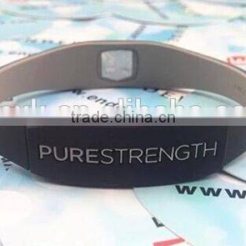 Pure Strength Cheap Custom Silicone Rubber Bracelet photo-5